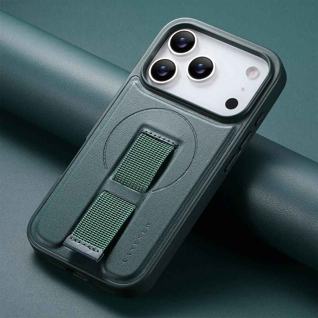 For Apple 17promax Phone Case Magsafe Magnetic Wristband Anti Drop IPhone 16 Pro Protective Case