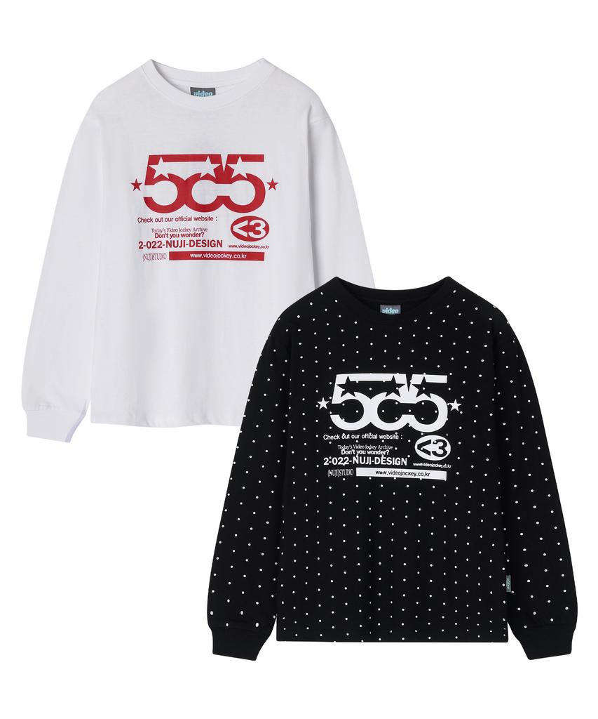 VIDEO JOCKEY Gogogo Ls T-Shirt [White]