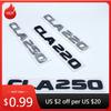 Acurcv1 Hot 2025 3D Letters CLA180 CLA200 CLA220 CLA250 CLA260 4Matic ABS Emblem for Mercedes Benz C118 W117 Car Fender Trunk Rear Logo