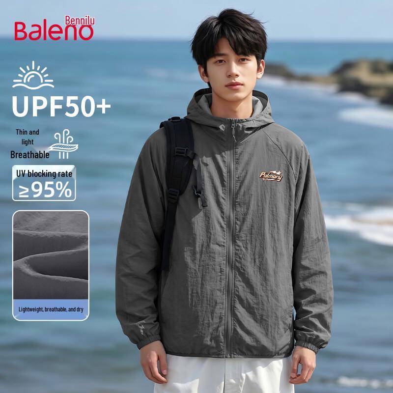 Baleno Men s UPF50+ Cooling Sun Protection Jacket 3XL