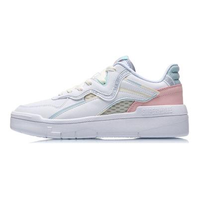 Weiwu Spwv Lite Non-Slip Wear-Resistant Low-Top Skate Shoes Women Sneakers Salt-Pink AGCR048-3