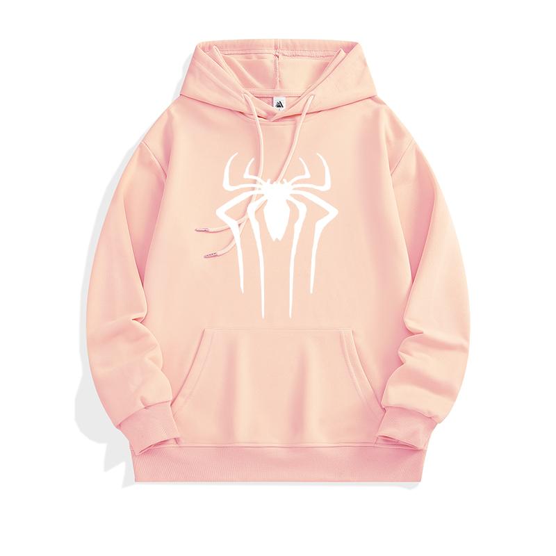 Men Women Spring Autumn Sweatshirt Spider Print Hoodie Casual Sportwear Outdoor Harajuku Pullover