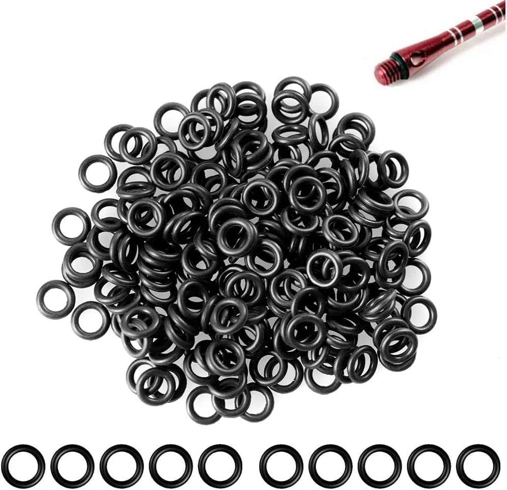 

MOCOXYKLXY Dart Shaft O-Ring 50 Pieces Thread Size BA Dart Slip-Stop Ring Dart Parts