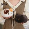 Soft Toy for Toddlers Cute Cat Stuffed Animal Toy, 7.8" Realistic Kitten Plushies, PP Cotton Filled Companion Plush Doll, Birthday Gifts Kids