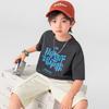 Boys' Graphic Streetwear Cotton T-Shirt