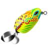 Durable Construction 3.5cm Fishing Lure Metal Spoon 5.7g Mini Soft Lure Wobbler Design Soft Material Silicone Bait Trout Fishing