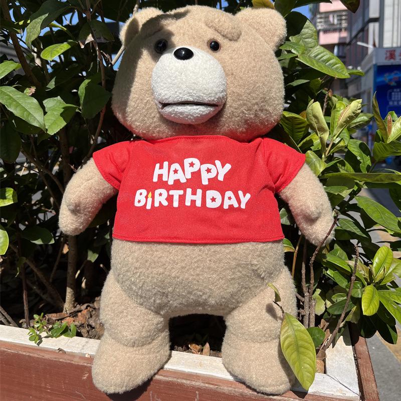 Non-Toxic 43Cm 10 Styles Movie Teddy Bear Ted 2 Plush Toy Apron Soft Fill Animal Plush As A Birthday Gift For Good Friends