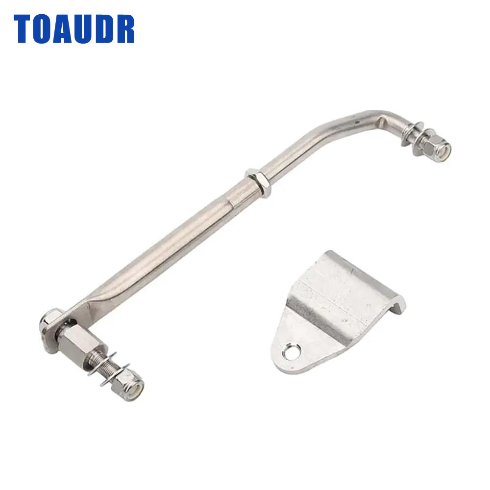 

Adjustable Outboard Control Cable Kit, for 15-200HP Outboard Motors, Length: 26.5cm to 31.5cm (10.43 inches to 12.40 inches) серебряный