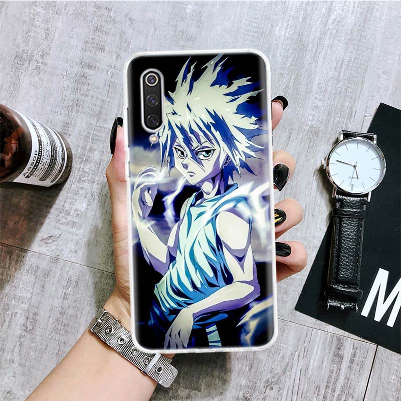 Hunter X Hunter Killua Phone Case For Xiaomi Redmi Note 10 9 8 11 Pro 11T 11S 10S 9S 9A 9C 9T 8T 8A 7 7A 5 Art Pattern Cover