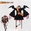 Anime Game Project Sekai Cosplay Teto Vtuber Costume Dress Lolita Dark Little Devil Wing Red Wigs For Halloween Props Customized