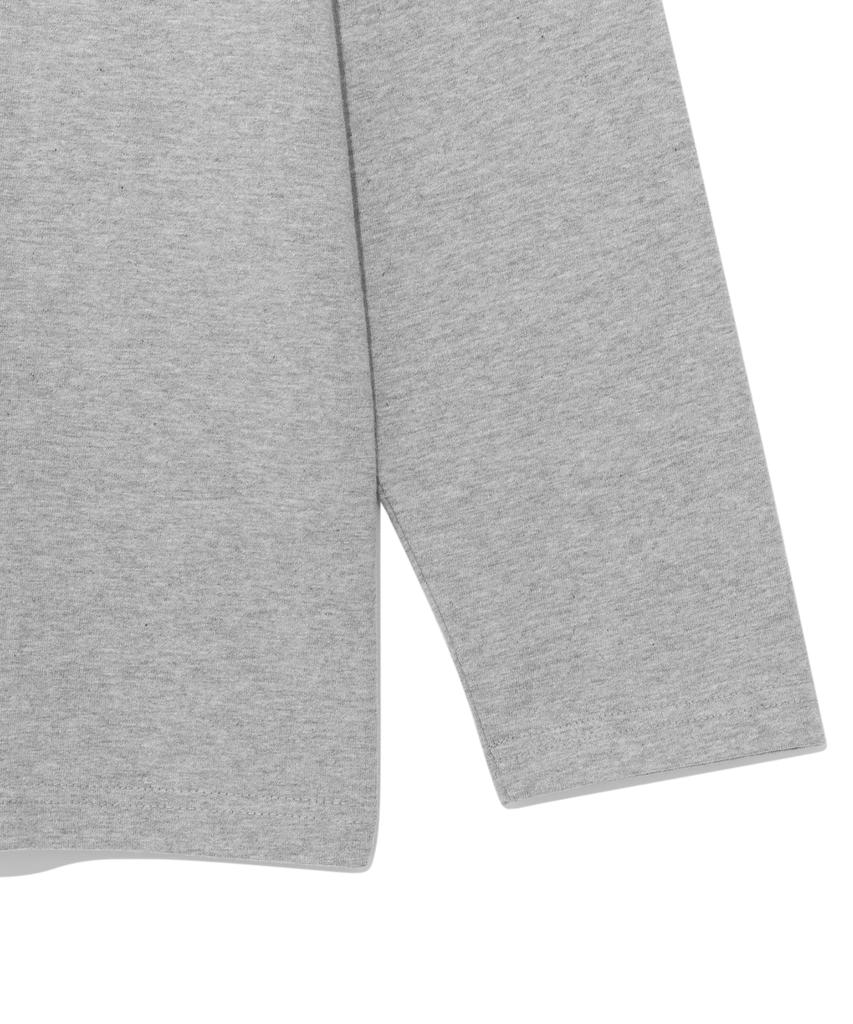 THE COLDEST MOMENT Tcm Ball Long Sleeve (Melange Gray)