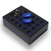 אומים גלגל HEX 19 מ"מ M12x1.5/M12x1.25 אומים גלגל מירוץ מחושלים אלומיניום 7075-T6 אורך 42 מ"מ