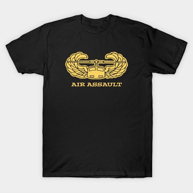 101st ARMY AIR ASSAULT Wings Gold T-Shirt S-5XL Fast Shipping XXL