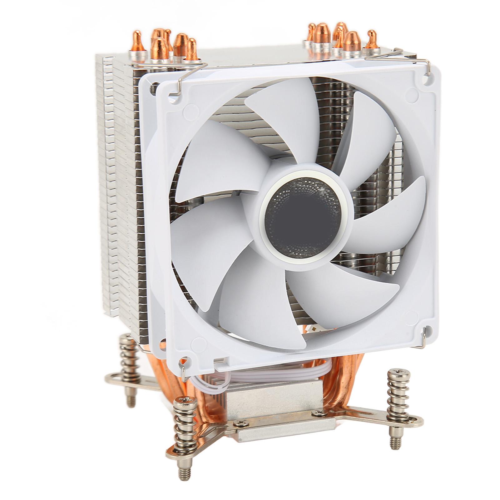 

Воздушный кулер ЦП 6 тепловых трубок 3pin 12VDC 48CFM 22dB гидравлический подшипник вентилятор охлаждения ЦП для 2011 года