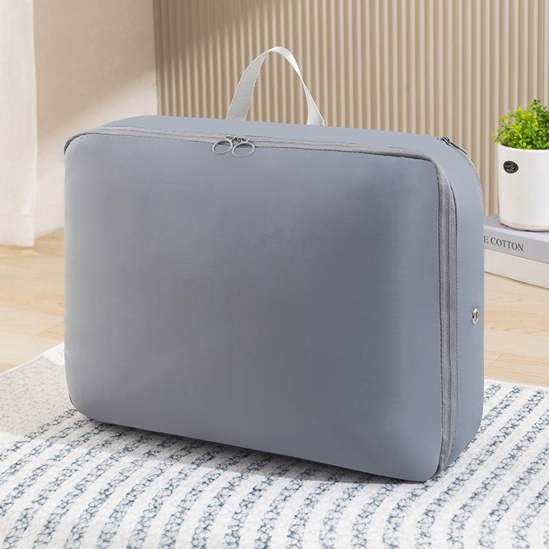 1Pc Large Capacity Portable Travel Storage Bag Clothes Quilt Storage Compression Bag Waterproof Down Jacket Clothes Organiser