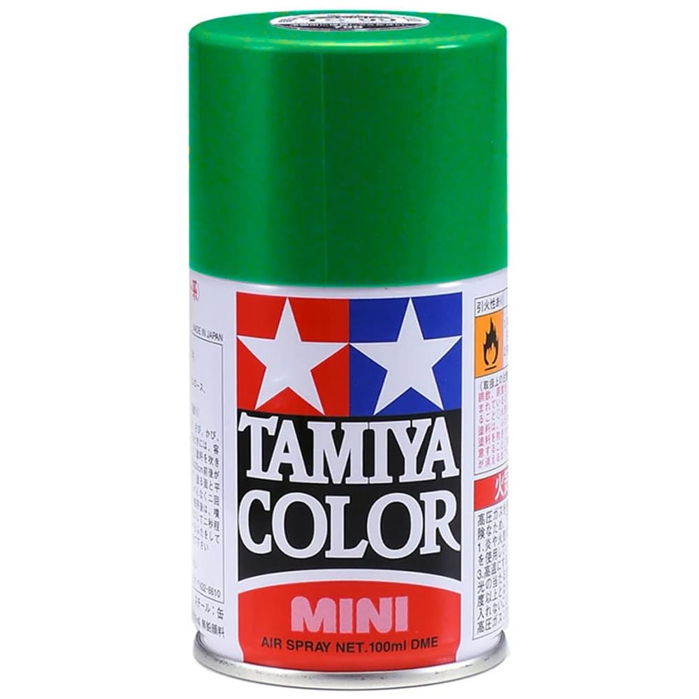 Tamiya TS-20 Metallic Green Spray Paint 100ml for Model Kits