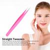 Straight Tweezers Professional Eyelash Extension False Eyelash Grafting Tweezers Tool