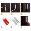 2er-Set Magnetische Schrankverschlüsse Türstopper Magnet Unsichtbar Ultra-Dünn Rostfrei Tür Magnet Saugung Mit Schraube Fangbeschläge