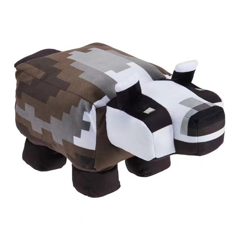 Плюшевая игрушка Minecraft в вакуумной упаковке: Стив, Крипер и Иссушитель