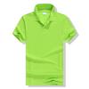 Custom Print Polo Shirt Short Sleeve Cotton Blend T-Shirt Men Women Casual Work Uniform