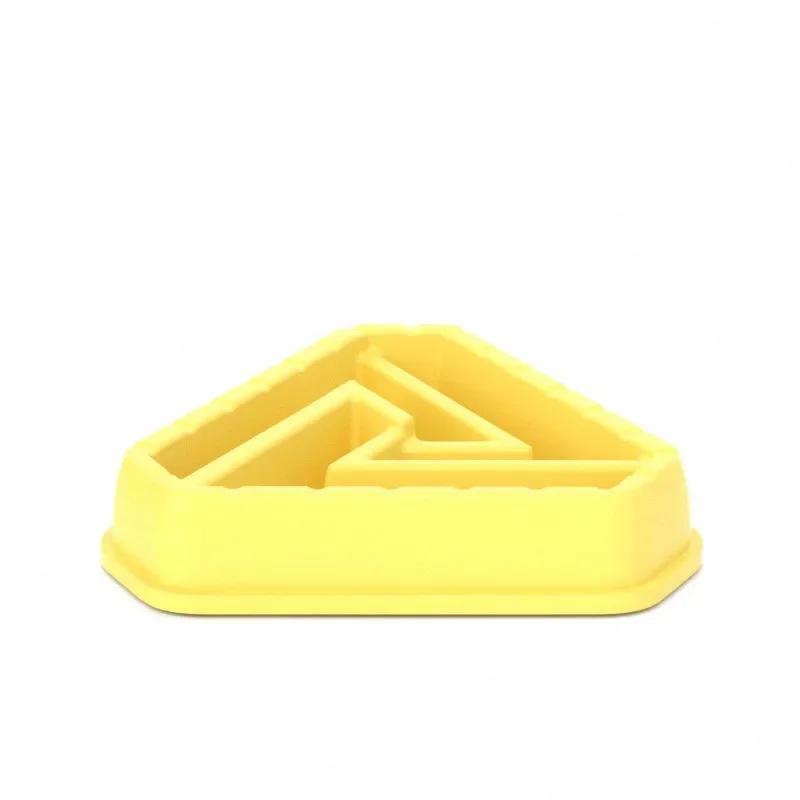 

Slow Feeder Dog Bowl Anti Gulping Pet Food Dish for Puppy Cat Feeding Supplies