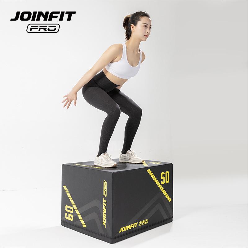 Joinfit 3-in-1 Plyometric Jump Box for Explosive Power Training and Fitness 3 heights