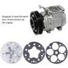 3PCS/Set Car Compressor Valve Plate Assembly Metal Replacement for SD508 5H14 Model