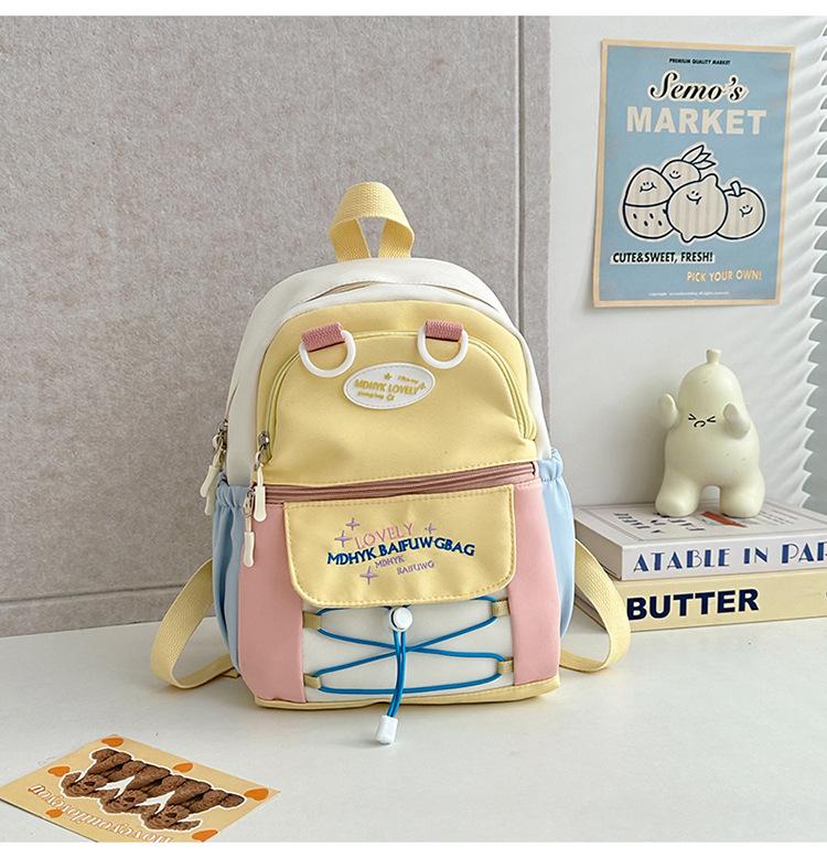 School Bag Korean Version Casual Small Fresh Versatile Backpack Light Going Out Backpack High Value Ins College Style Girl School Bag