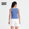 Benlai Women's Faux Two-Piece Cotton Knit Sleeveless Top
