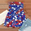 Summer Tube Tops For Women,Cute Sexy Off Shoulder Print Sleeveless T-Shirt