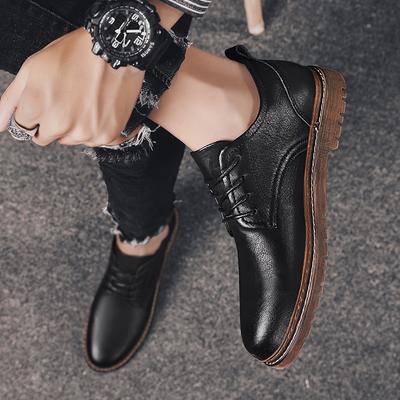 Casual Leather Shoes Autumn and Winter Business Dress British Style Leather New Wedding Groom Shoes Velvet