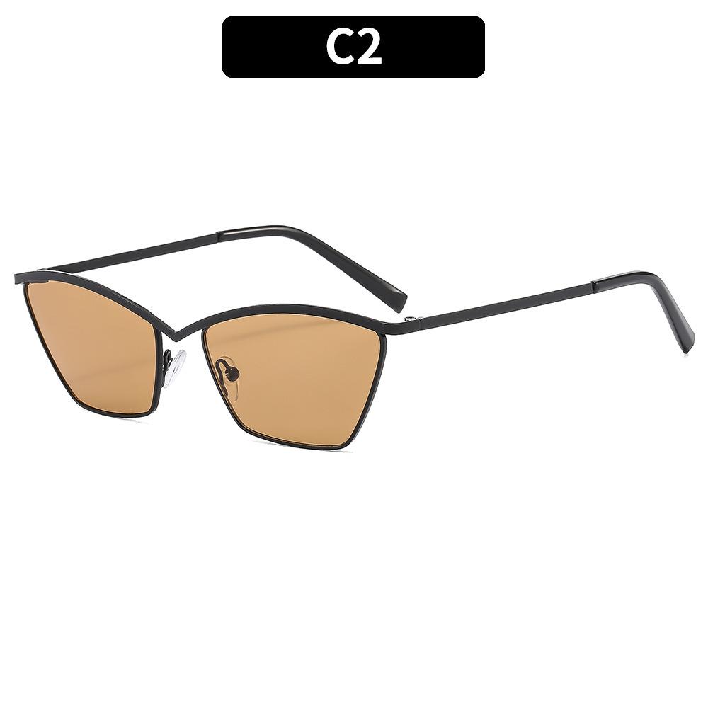 Fashion Sunglasses Trendy Vintage Sunglasses Eye Sunglasses Metal Uv400 Glasses For Parties Travel Fashion Styling