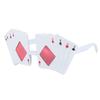Funny Birthday Poker Themed Glasses Sunglasses Personality Graduation Photo Creative Poker Glasses Game Party Supplies