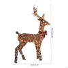 Christmas Lighted Reindeer Ornament for Festive Party Yard Indoor Outdoor L
