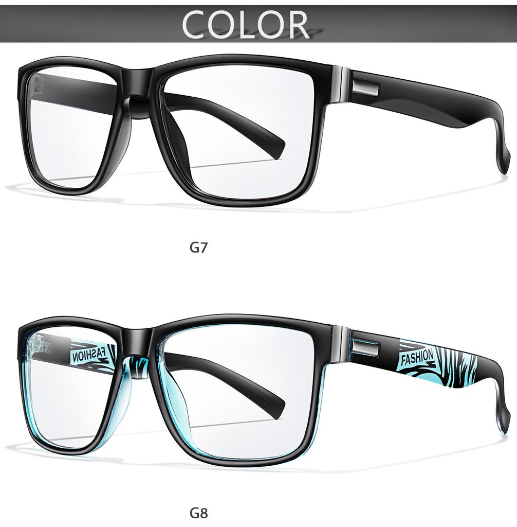 Photochromic Reading Glasses Classic Square Frame for Men Women Presbyopic Eyewear Gift for Surfing Internet Reading