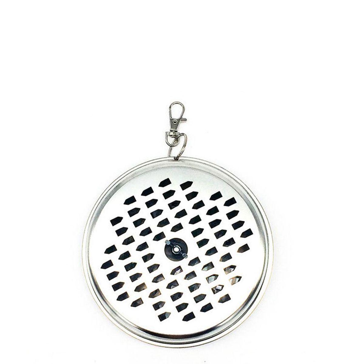 

Nordic Outdoor Indoor Portable Incense Stand Mosquito Coil Holder Sandalwood Tray Bug Repellent серебряный