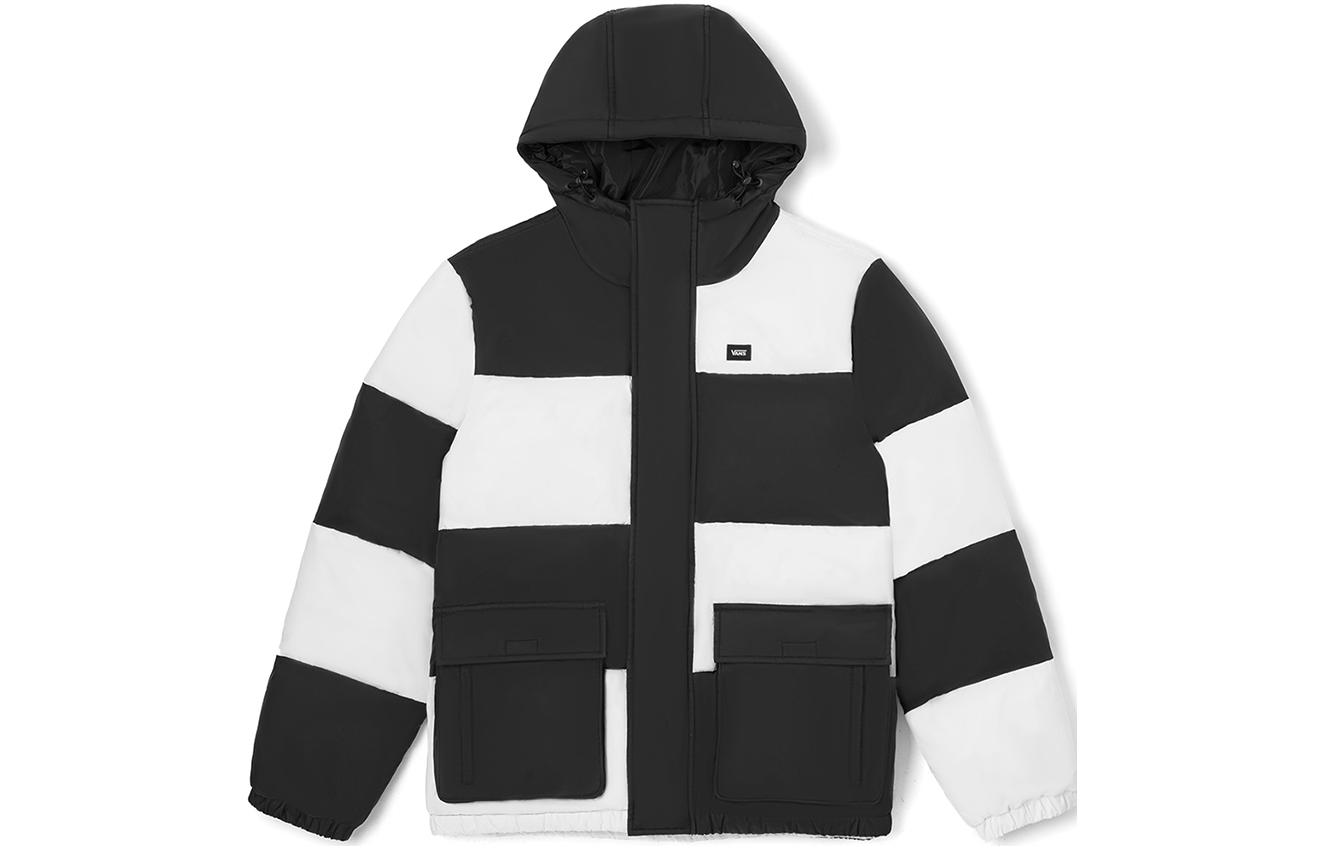 Vans Down Jacket Unisex Black White VN0A7YIUBLK XL