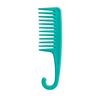 Durable Wide-Tooth Massage Comb with Hook for Long Straight Hair - Easy Detangling for Men & Women