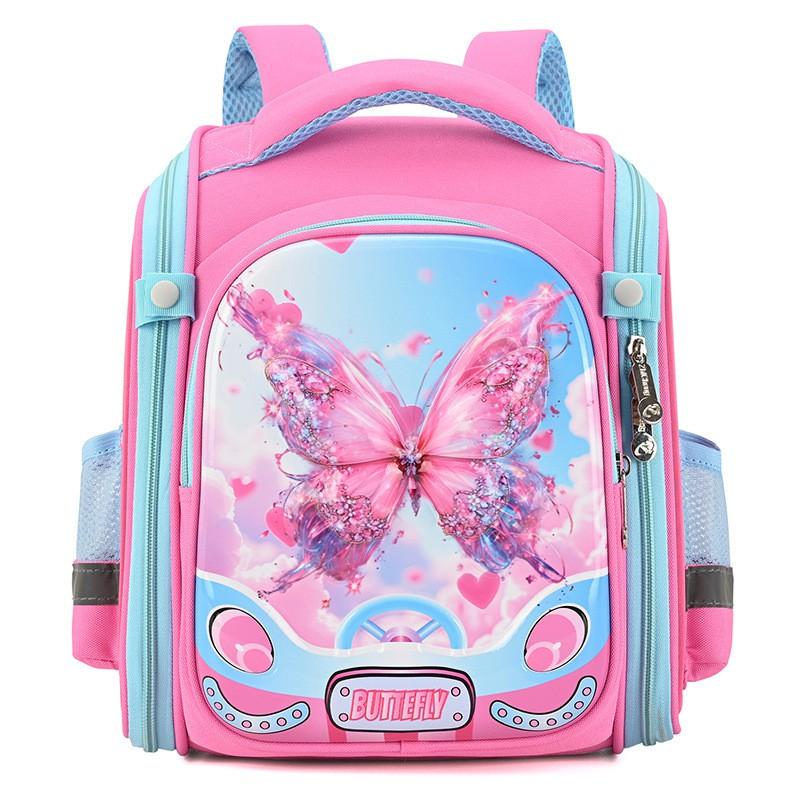 Kids Spider-Man Backpack School Lightweight Oxford Fabric Breathable Padded Straps Reflective Safety Trim Unisex Design
