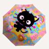 1 Stück Kawaii Katze Automatisches Öffnen/Schließen Faltbarer Regenschirm, Kompakter Tragbarer Reise-Regenschirm, Perfekt für Geburtstag/Weihnachten, Niedlicher Regenschirm, Langlebig C
