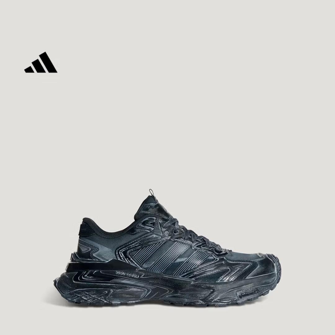 Adidas  Dawn Mechano Storm  XLG STORM EDGE Амортизирующие Толстоподошвенные Папины Кроссовки Adidas KK1001 35.5 чёрный