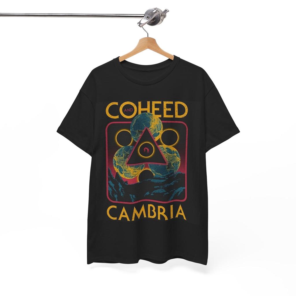 Coheed And Cambria T-Shirt Retro Rock Band Merch Unisex Schweres Baumwoll-T-Shirt 21