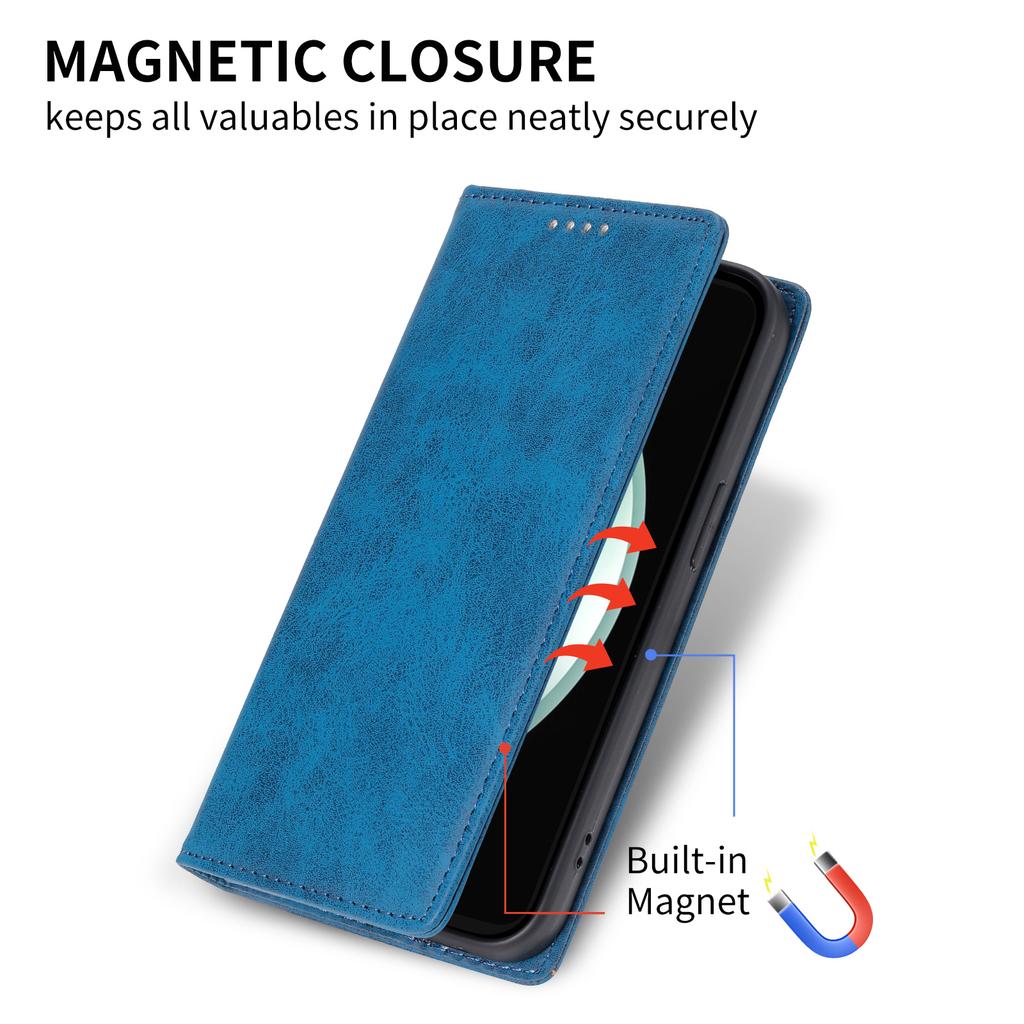 For Samsung Galaxy S25 FE Wallet Case RFID Blocking PU Leather Phone Cover