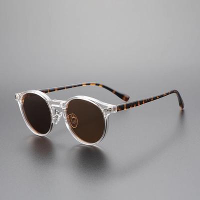 New Stylish Personalized Niche Vintage Style Rivet Round Shaped Sunglasses For Women For Men High Quality Trending Product Popular Outdoor Shades