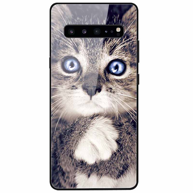 Tempered Glass Case For Samsung S10 / S 10 Plus / S10e Cover Luxury Hard Back Covers for Samsung Galaxy S10Plus S 10e Coque Cool