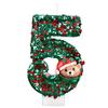 Christmas Bear Number Candles: Holiday Cake Toppers & Decorations