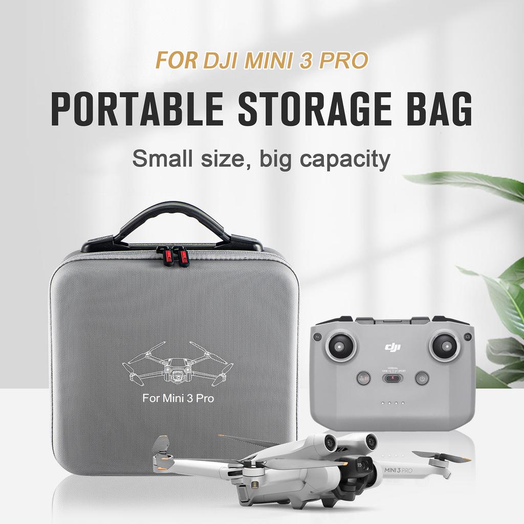 Storage Bag Carrying Case Handbag Remote Controller Battery Drone Body Accessory Organizer Box Compatible For Dji Mini 3 Pro