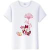 Fashion Blouses Cartoon Mickey Mouse Minnie Friend Printed Family T-Shirts Tshirt Harajuku 90S Tops Gift Unisex
