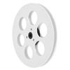 1 4 7 Inch Empty Tape Reel Fit for TEAC Reel to Reel ABS Vintage Universal Open Reel Sound Tape Empty Reel with 6 Holes
