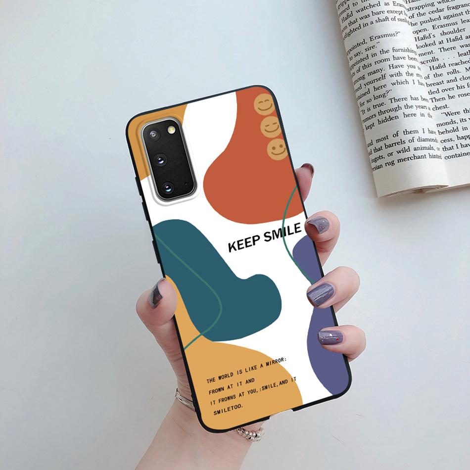 Case For Samsung Galaxy S20 FE Case S20 Ultra Soft Silicone Back Cover Phone Case For Samsung S20 FE S 20 Plus Case Cute Fundas